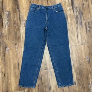 VTG dark Wash men’s open trails jeans